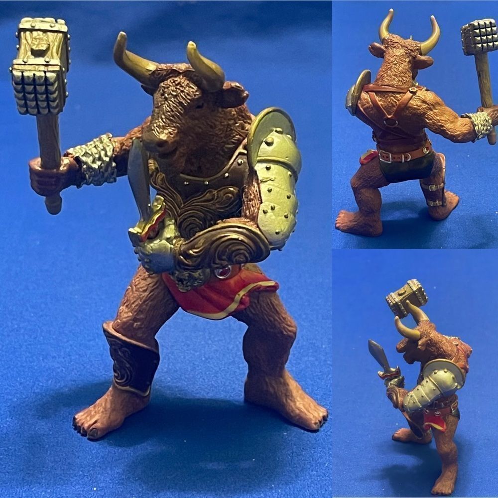 Papo medieval Minotaur figure